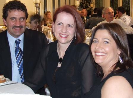 *Valley players: L-R Tony Gleeson, Nicole McLachlan and Natalie Demarte.